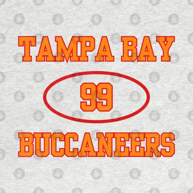 TAMPA BAY BUCCANEERS WARREN SAPP #99 by capognad